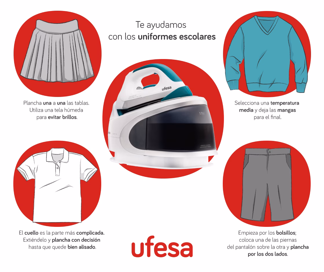 ¿Cómo puedo planchar una falda sin plancha?