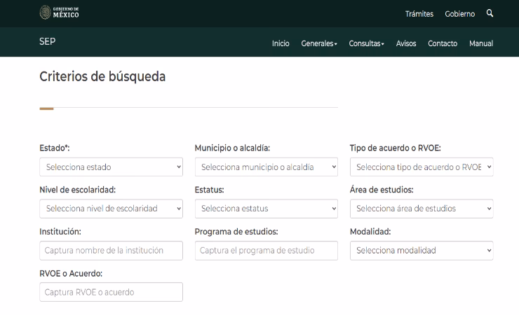 ¿Cómo saber si tiene validez oficial?