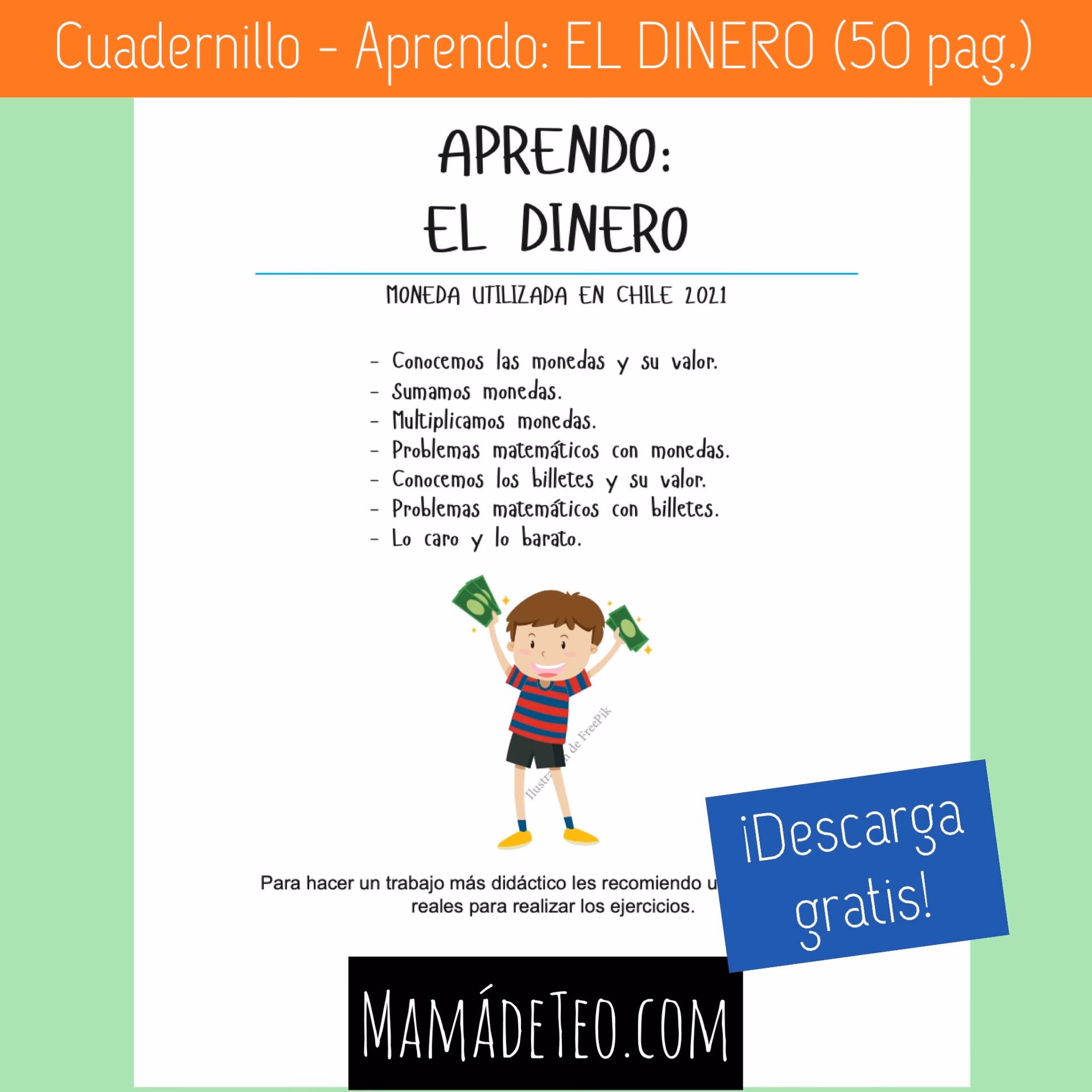 ¿Cómo trabajar el manejo del dinero en niños?