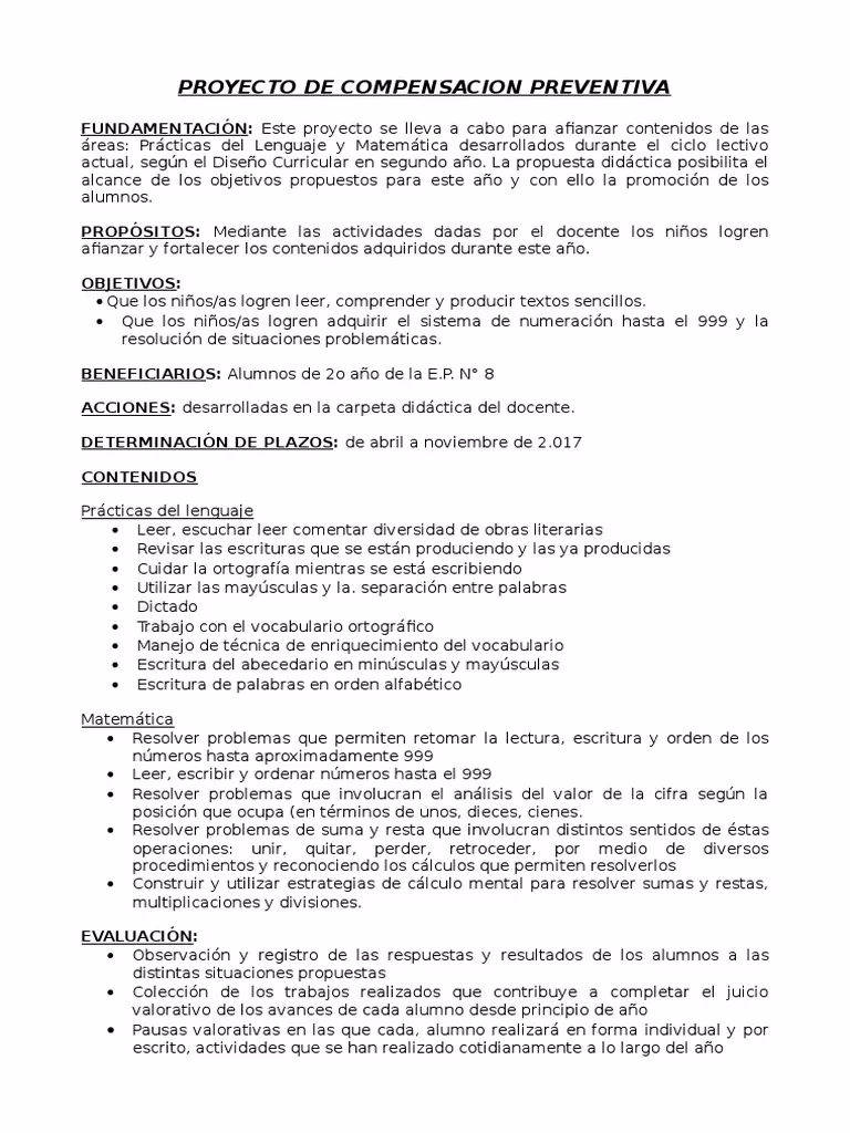 ¿Qué es la compensatoria en educación primaria?