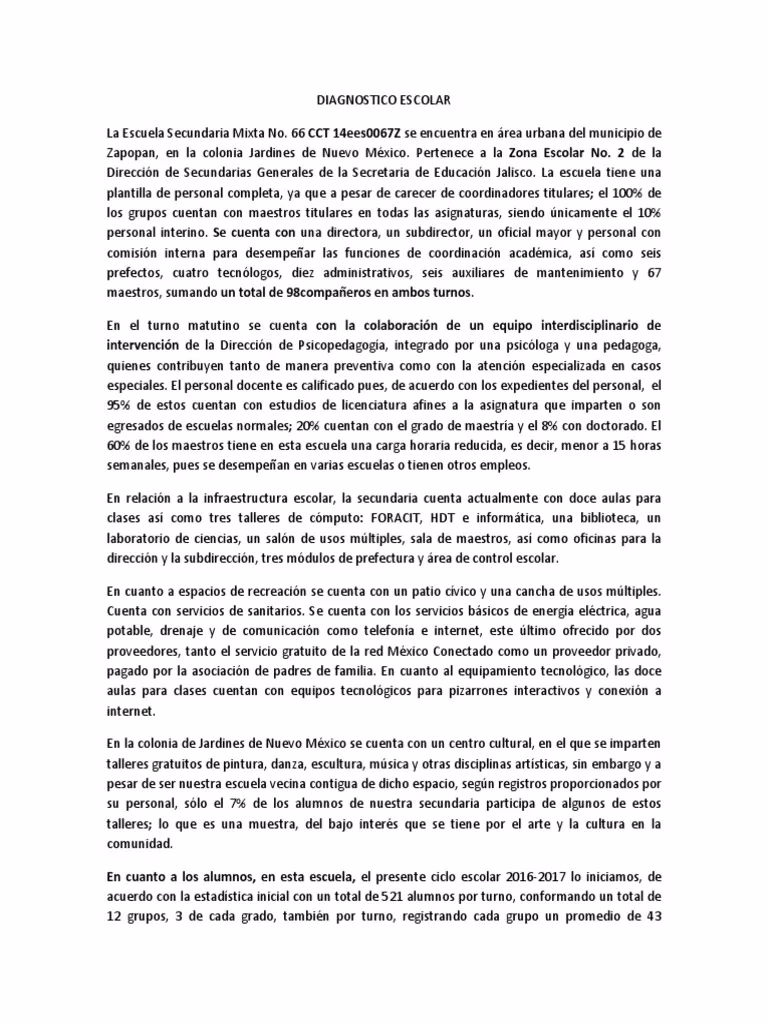 ¿Cuál es la descripción de una escuela secundaria?