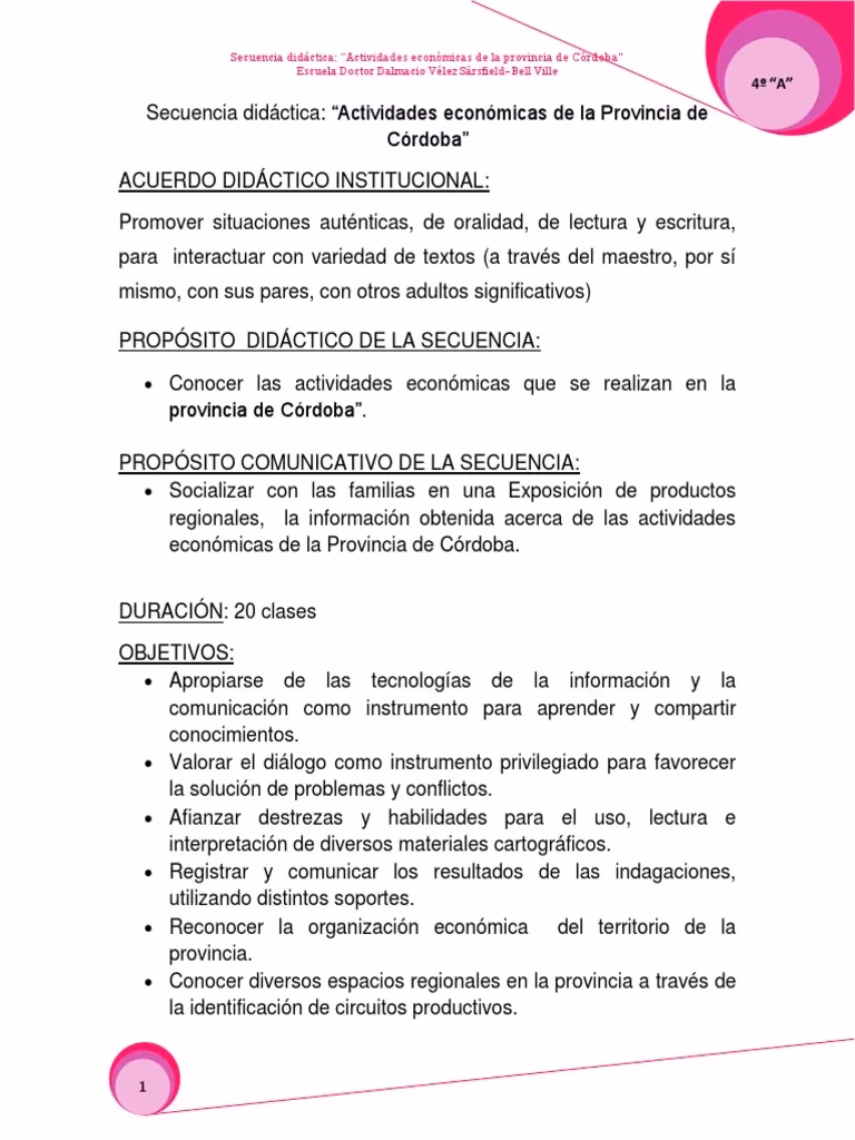 ¿Cuáles son las actividades económicas primarias de Córdoba?
