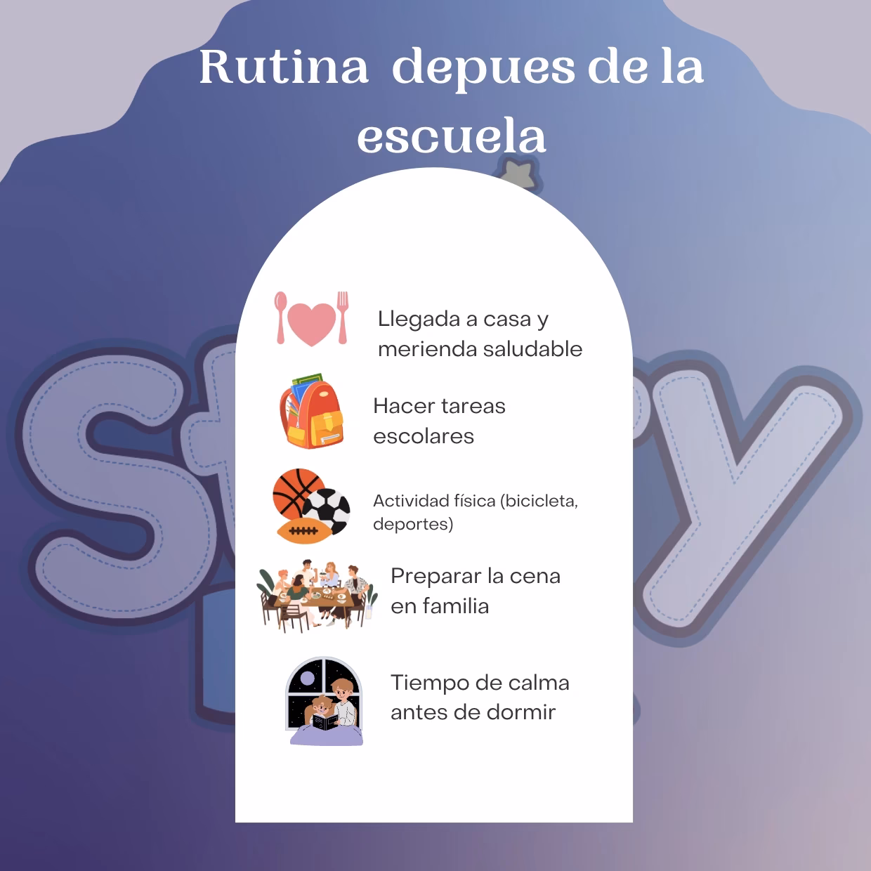 ¿Qué hacer al salir del colegio?