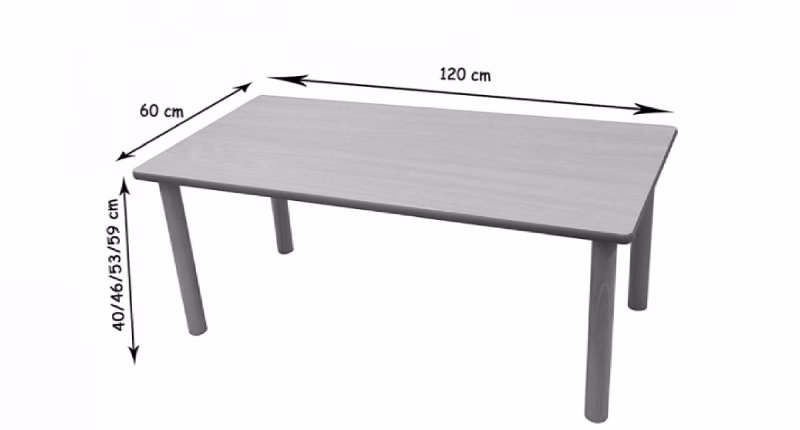¿Cuánto pesa un pupitre de colegio?