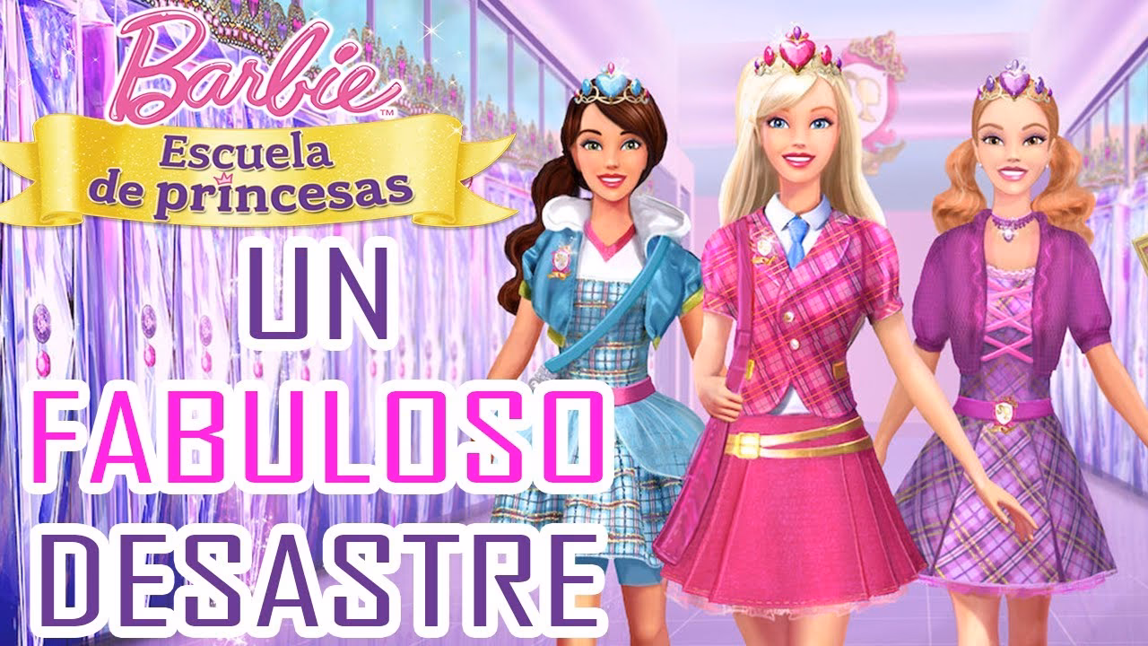 ¿En qué se basa Barbie Princess Charm School?