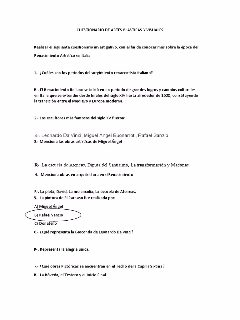 ¿Cuáles son las preguntas esenciales sobre el arte?