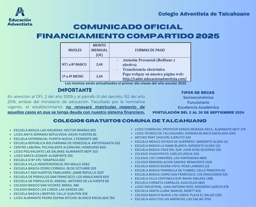 ¿Cuáles son los valores de la educación adventista?