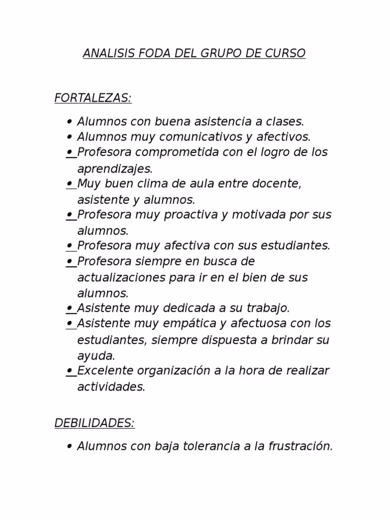¿Cuáles son las debilidades de los estudiantes de primaria?