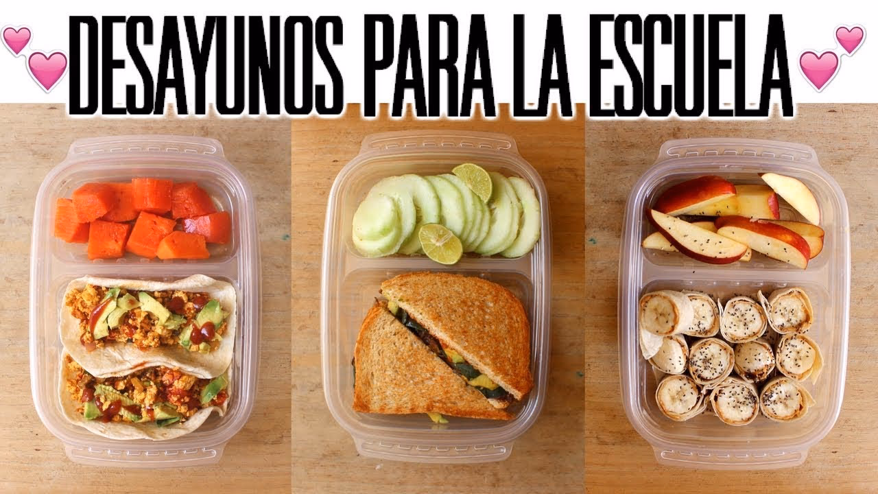 ¿Cuál es el desayuno escolar más saludable?