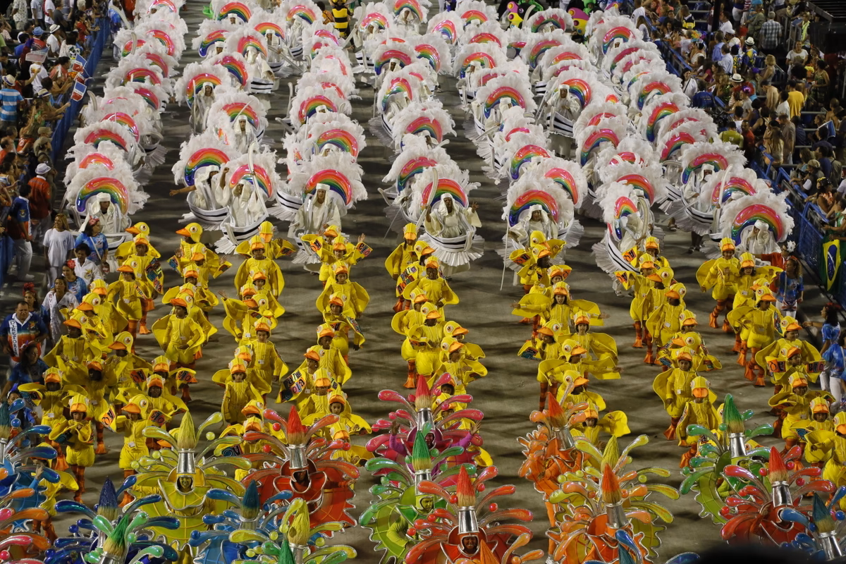 ¿Cuándo es el desfile de escolas de samba 2025?