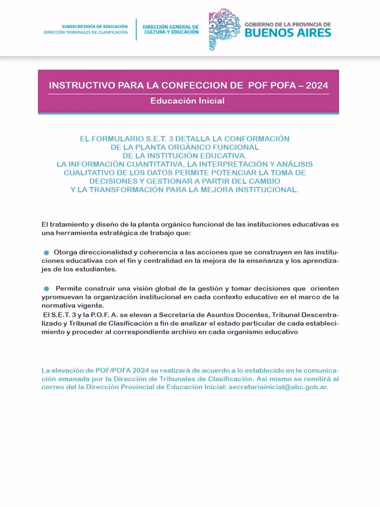 ¿Qué son los POF y POFA?