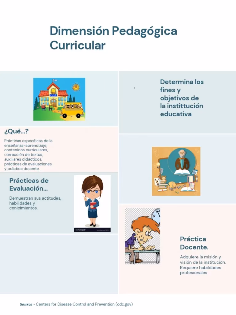 ¿Cuáles son las 4 dimensiones pedagógicas?