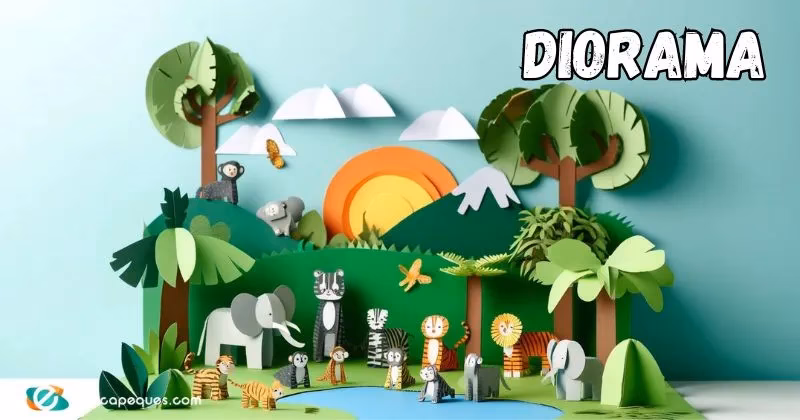 ¿Cómo se pueden utilizar los dioramas en el aula?