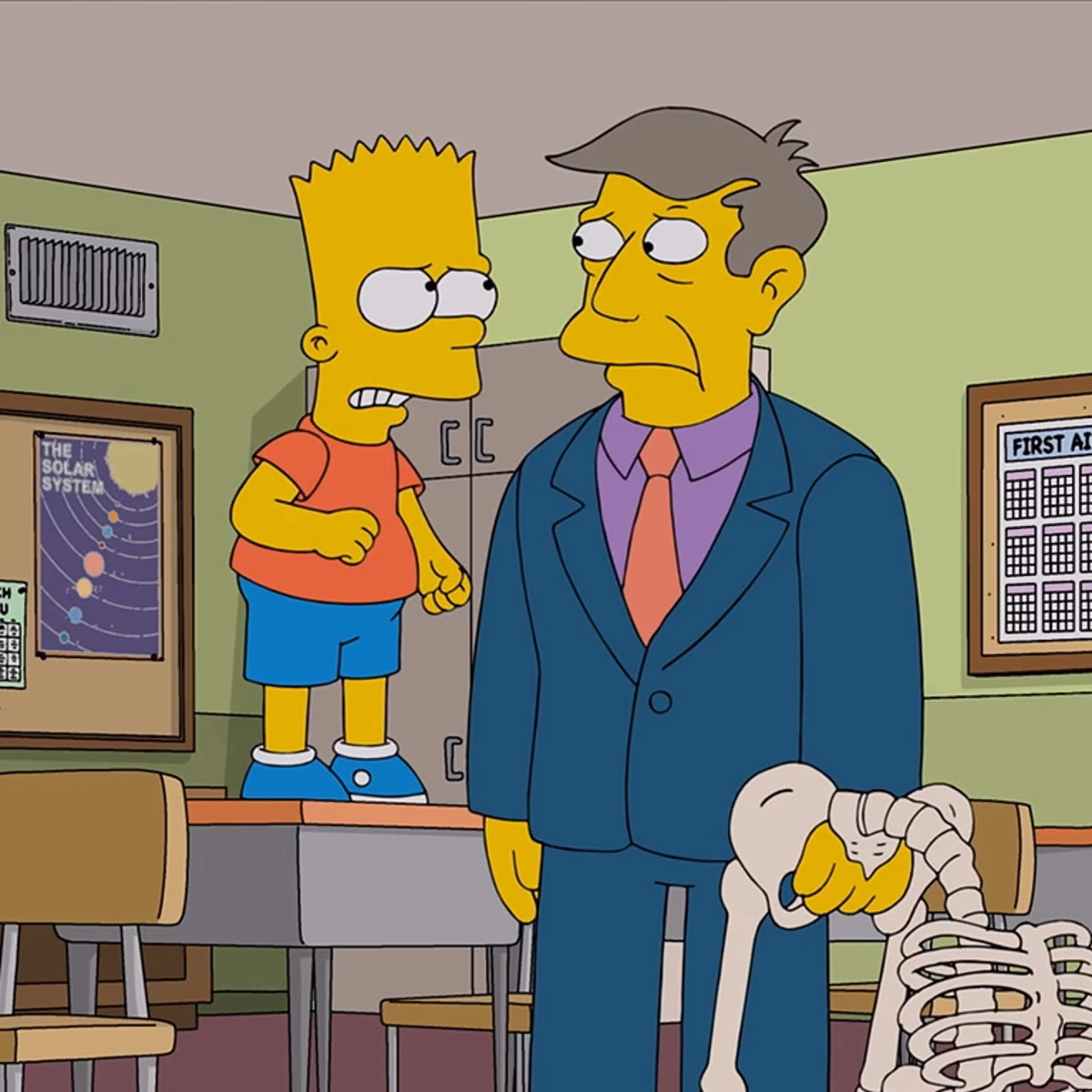 ¿Porque se llama Skinner el director de Los Simpson?