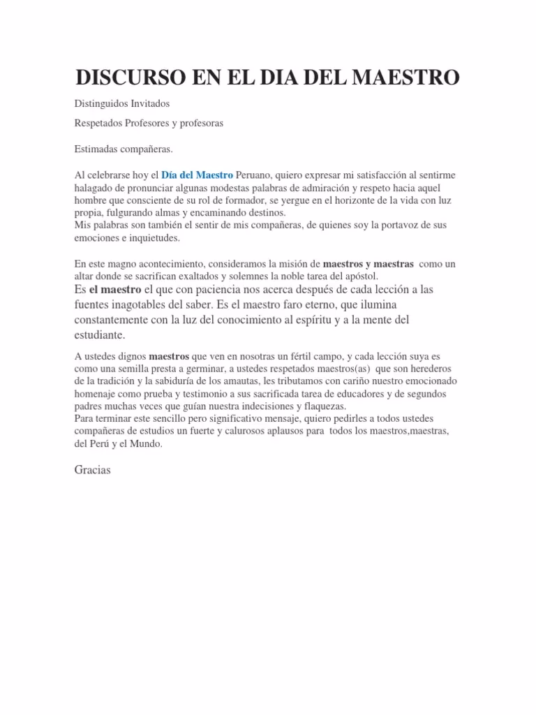 ¿Cómo agradecer por el día del maestro?