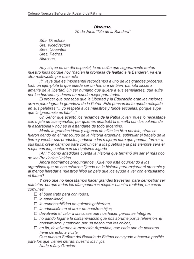 ¿Qué decirle a la bandera argentina?