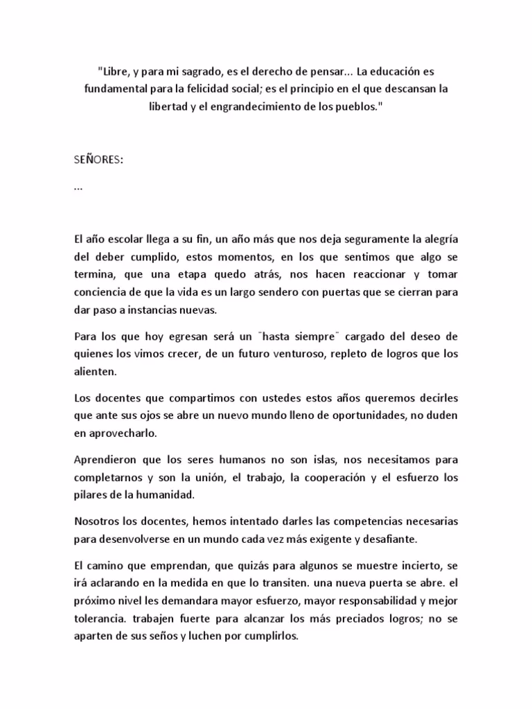 ¿Cómo escribir un discurso de despedida de séptimo grado?