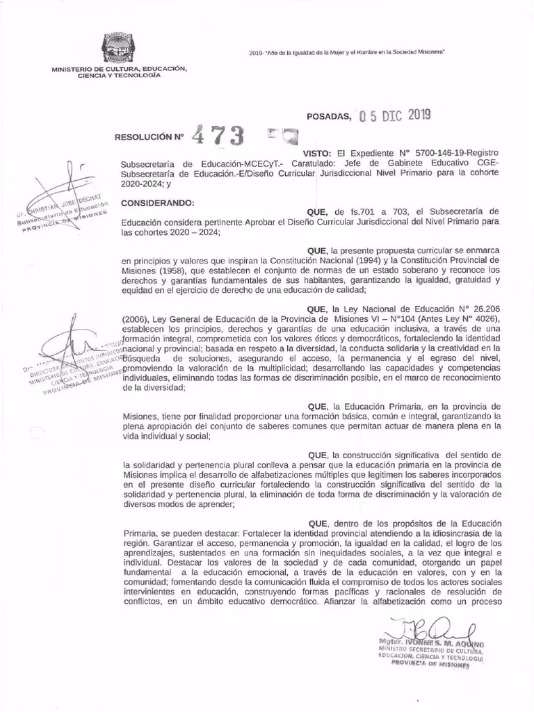 ¿Qué son los documentos curriculares?