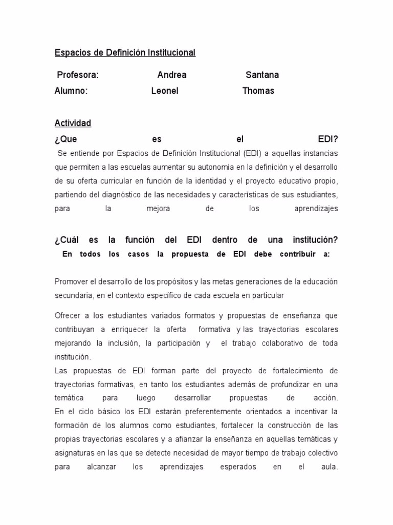 ¿Qué son las horas EDI?