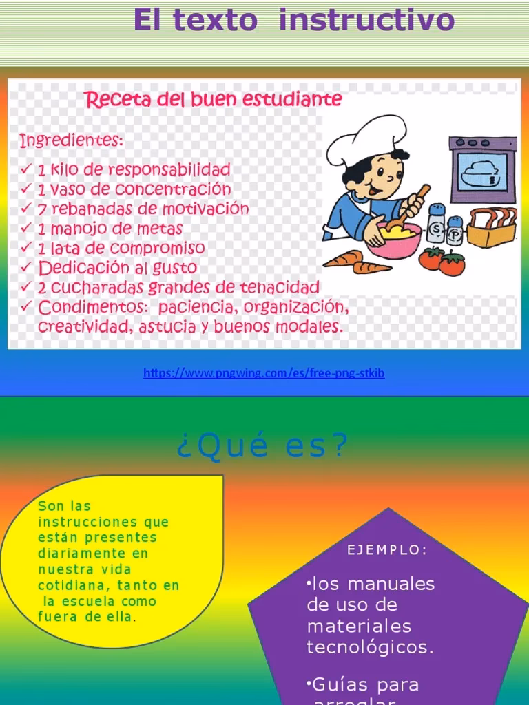 ¿Qué son los textos instructivos para secundaria?
