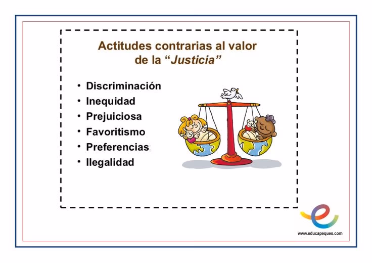 ¿Cuál es el valor de la justicia para los niños?