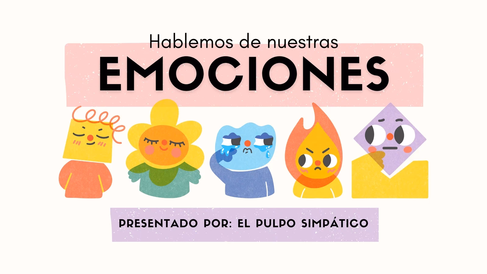 ¿Cuáles son las 4 emociones principales?