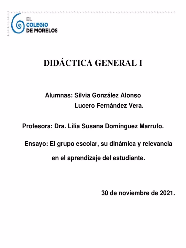 ¿Por qué es importante trabajar en grupo en la escuela?