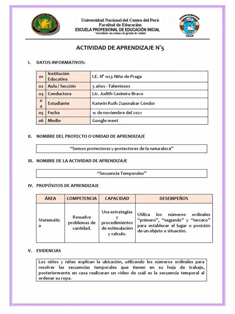 ¿Cómo trabajar la temporalidad con los niños?