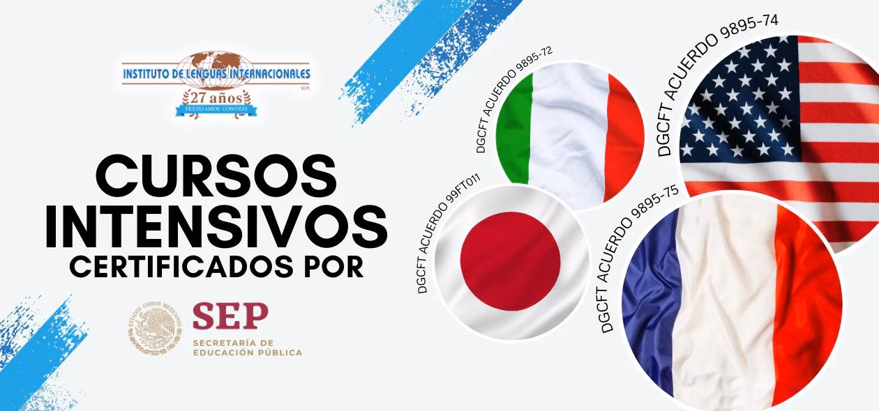 ¿Cuánto duran los cursos intensivos de idiomas?