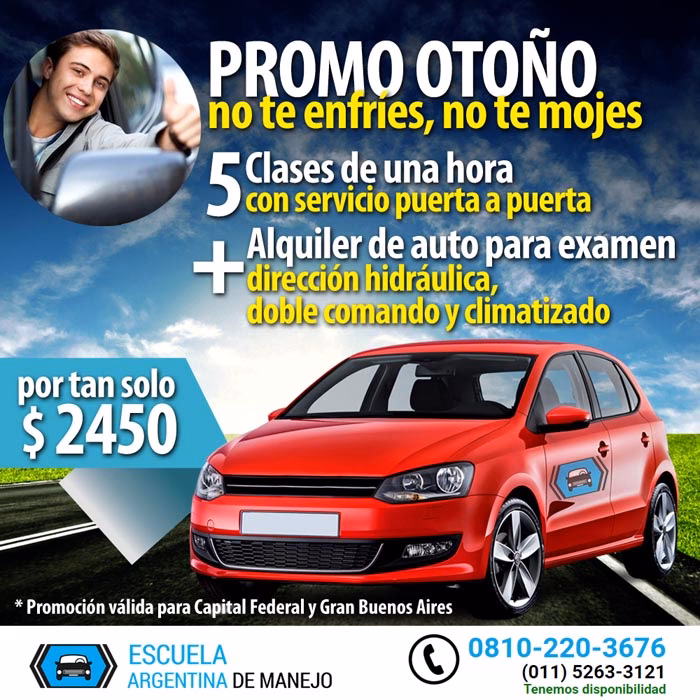 ¿Cuánto salen las clases para aprender a manejar?