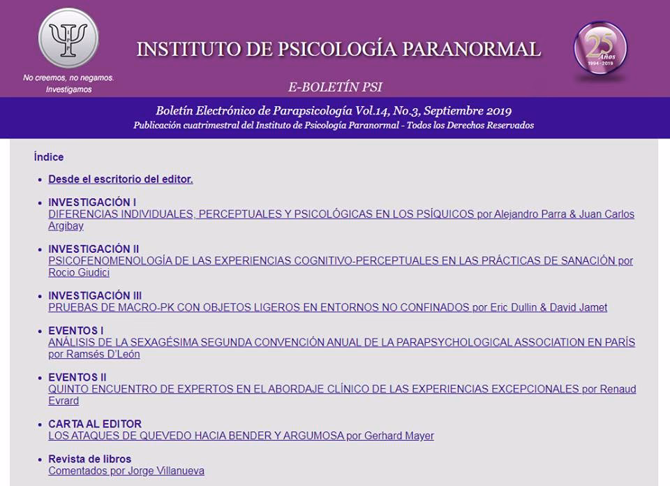 ¿Qué carrera se estudia para lo paranormal?