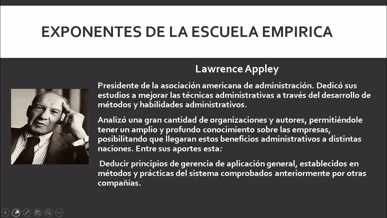 ¿Qué es la escuela empírica?