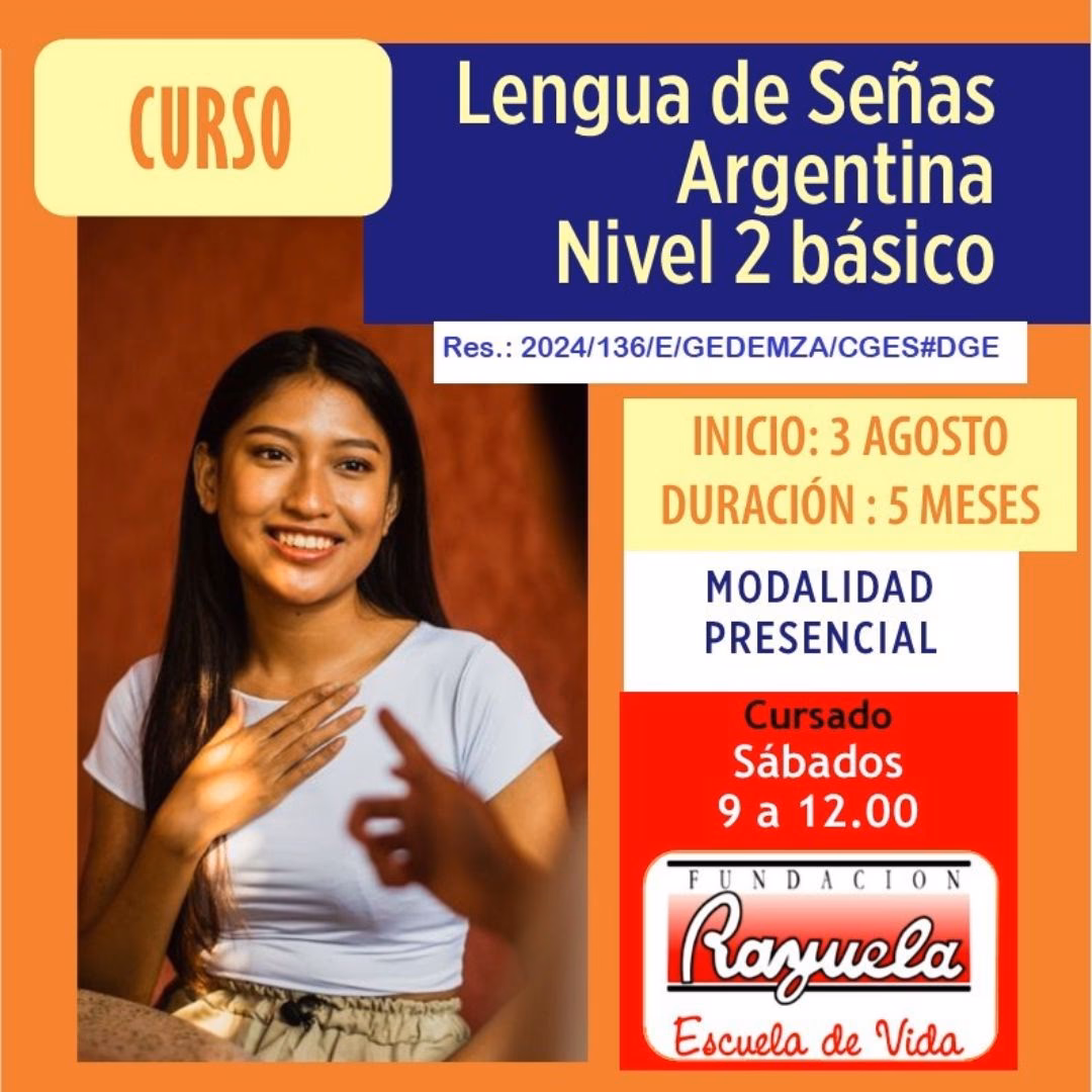 ¿Cuánto cuesta un curso de lengua de señas?