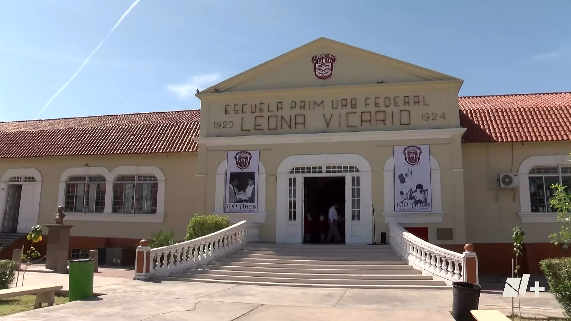 ¿Cómo era la escuela primaria Leona Vicario?