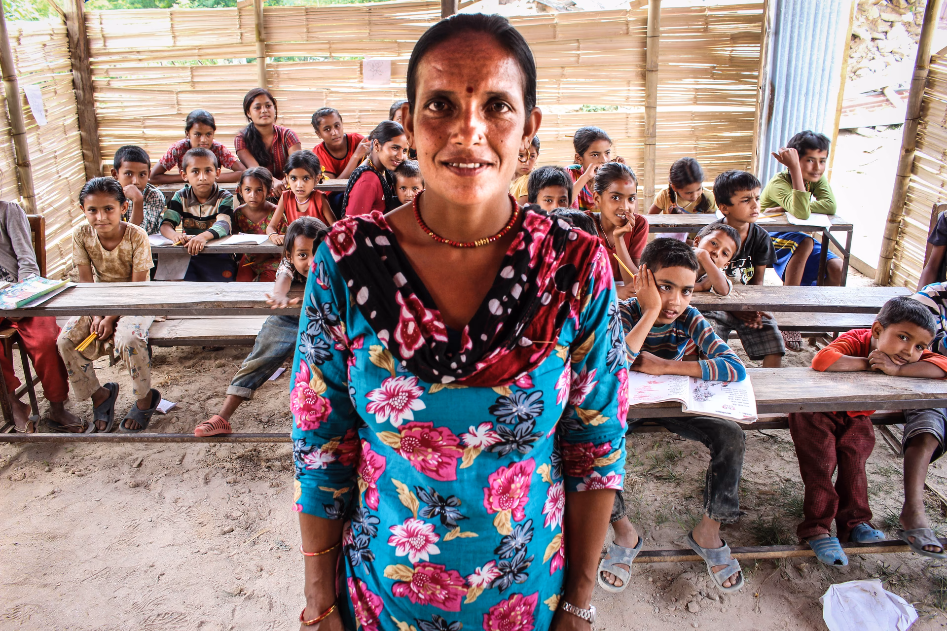 ¿Cuál es el nivel de la escuela primaria en Nepal?
