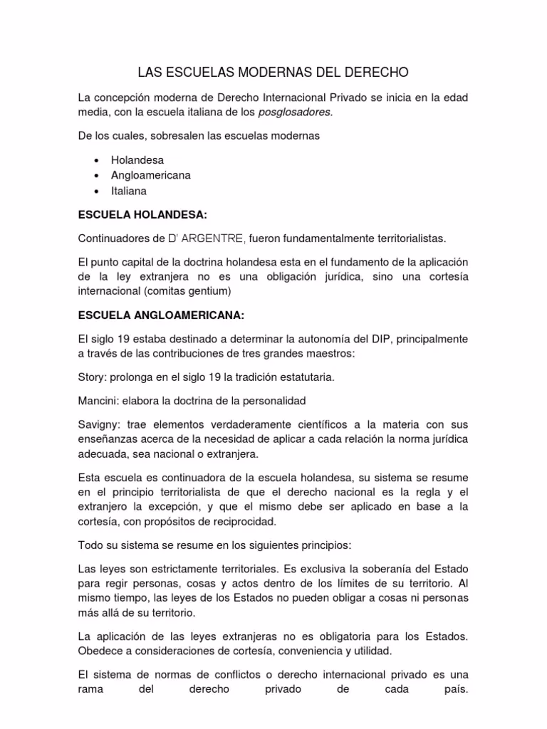 ¿Cuáles son las 4 teorías del derecho internacional?