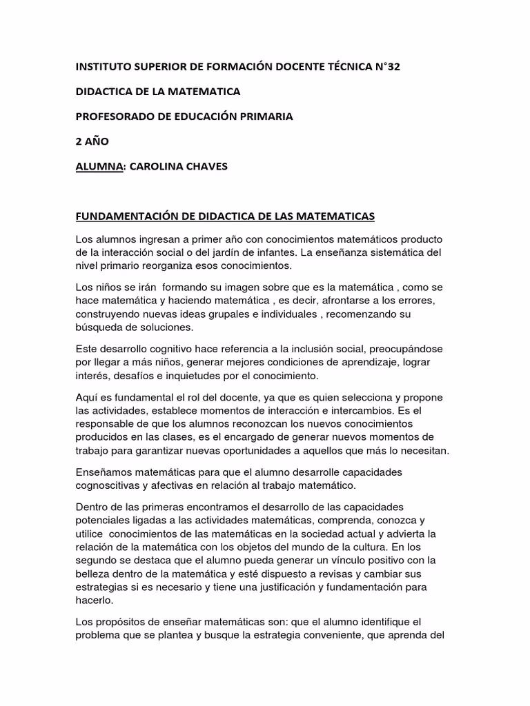 ¿Cuál es el fundamento básico de las matemáticas?