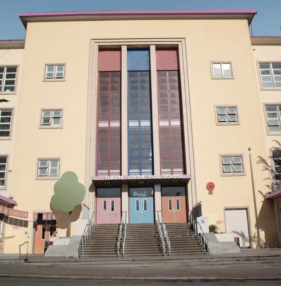 ¿Dónde está la escuela de Gumball en la vida real?