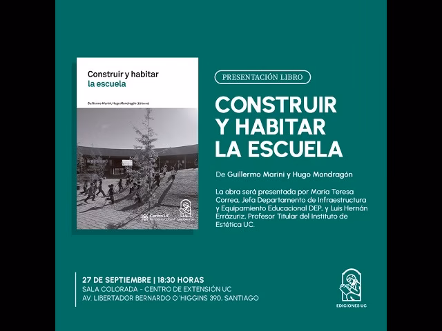 ¿Qué significa habitar la escuela?