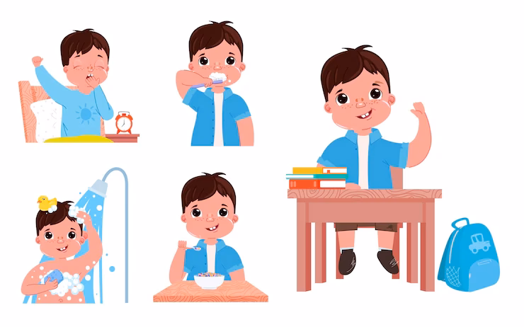 ¿Cuáles son los 5 hábitos de higiene?