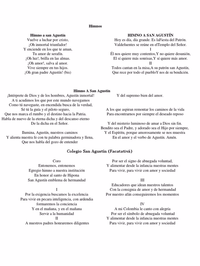 ¿Cuál es el himno de la escuela?