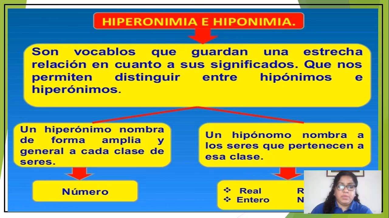 ¿Cuál es el hipónimo de flor?