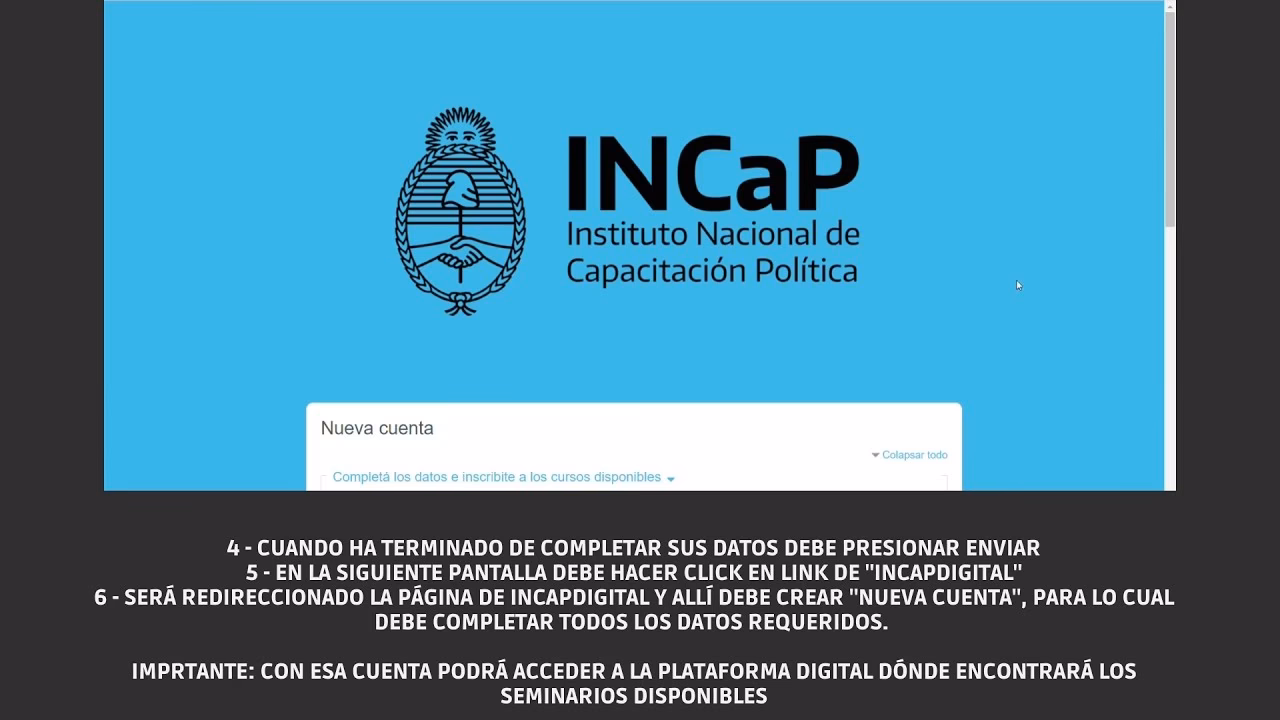 ¿Qué se puede estudiar en incap?
