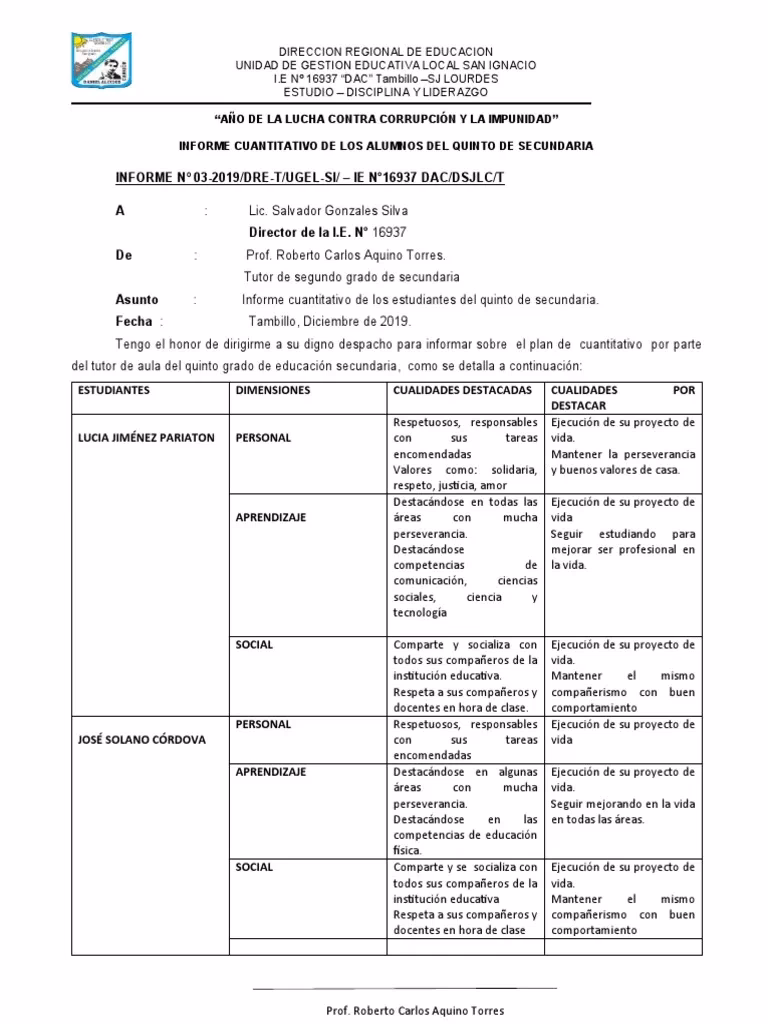 ¿Qué estructura se recomienda para redactar un informe cualitativo?