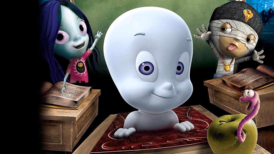 ¿Cuál es la película donde Casper va a la escuela?