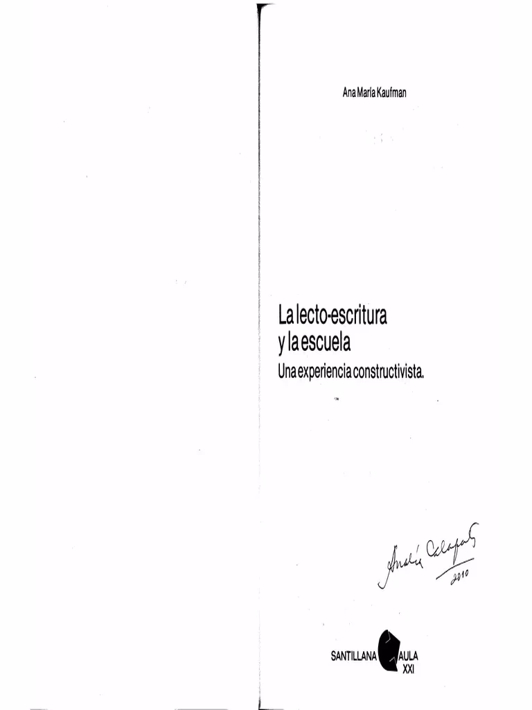 ¿Qué autor habla sobre la lectoescritura?