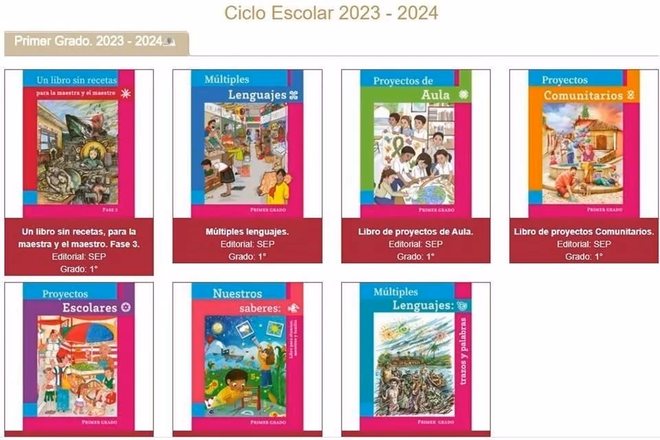 ¿Qué materias se ven en 1 de primaria?