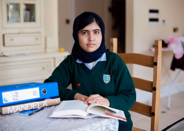 ¿A qué escuela secundaria fue Malala?