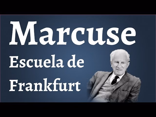 ¿Cuál es la teoría de Herbert Marcuse?