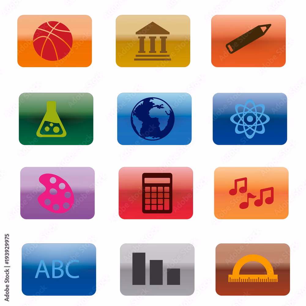 ¿Qué son las asignaturas en el colegio?